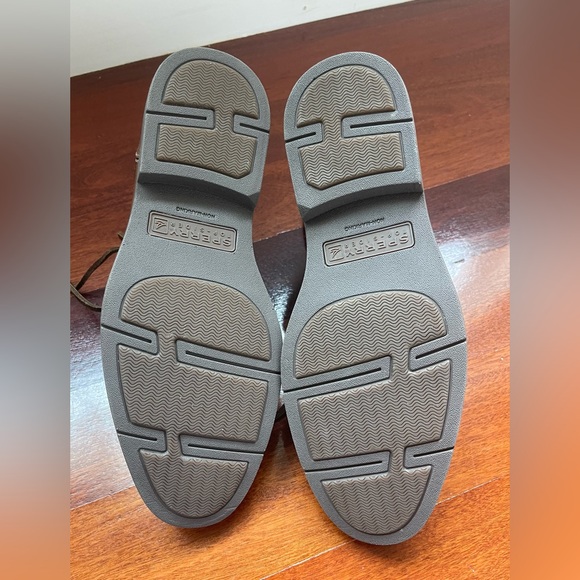 NWB Men SPERRY TOPSIDER Oxford Leather JAMESTOWN WING TIP BROWN Dress Shoes 8M - Picture 9 of 16